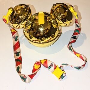 Disney Golden Mickey Mouse Jingle Bell Sipper with Strap Park Exclusive